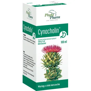 Cynacholin, 4,88 g/5 ml, płyn doustny, 100 ml 