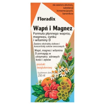 Floradix Wapń i Magnez suplement diety Floradix Wapń i Magnez suplement diety