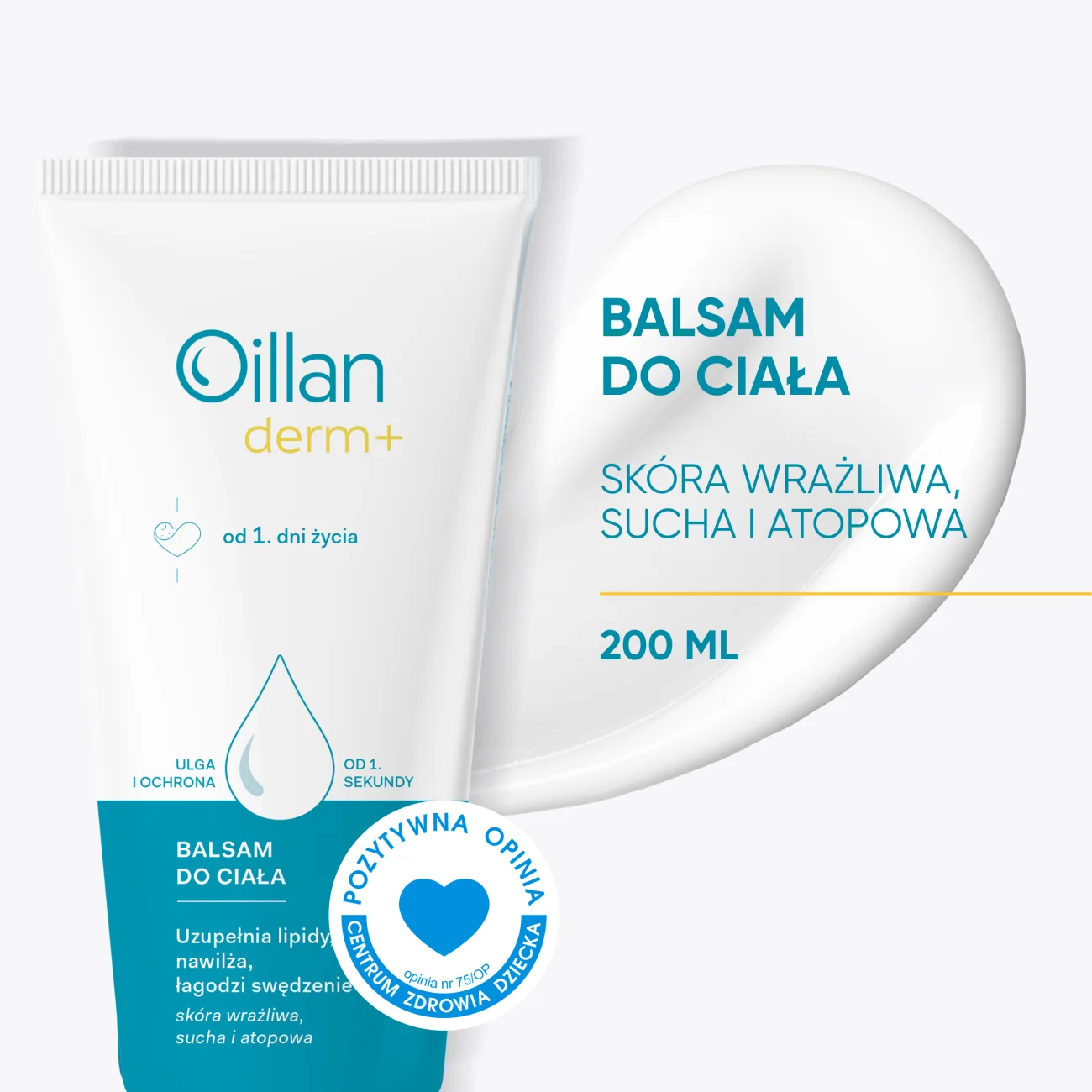 Oillan Derm+ balsam do ciała, 200 ml