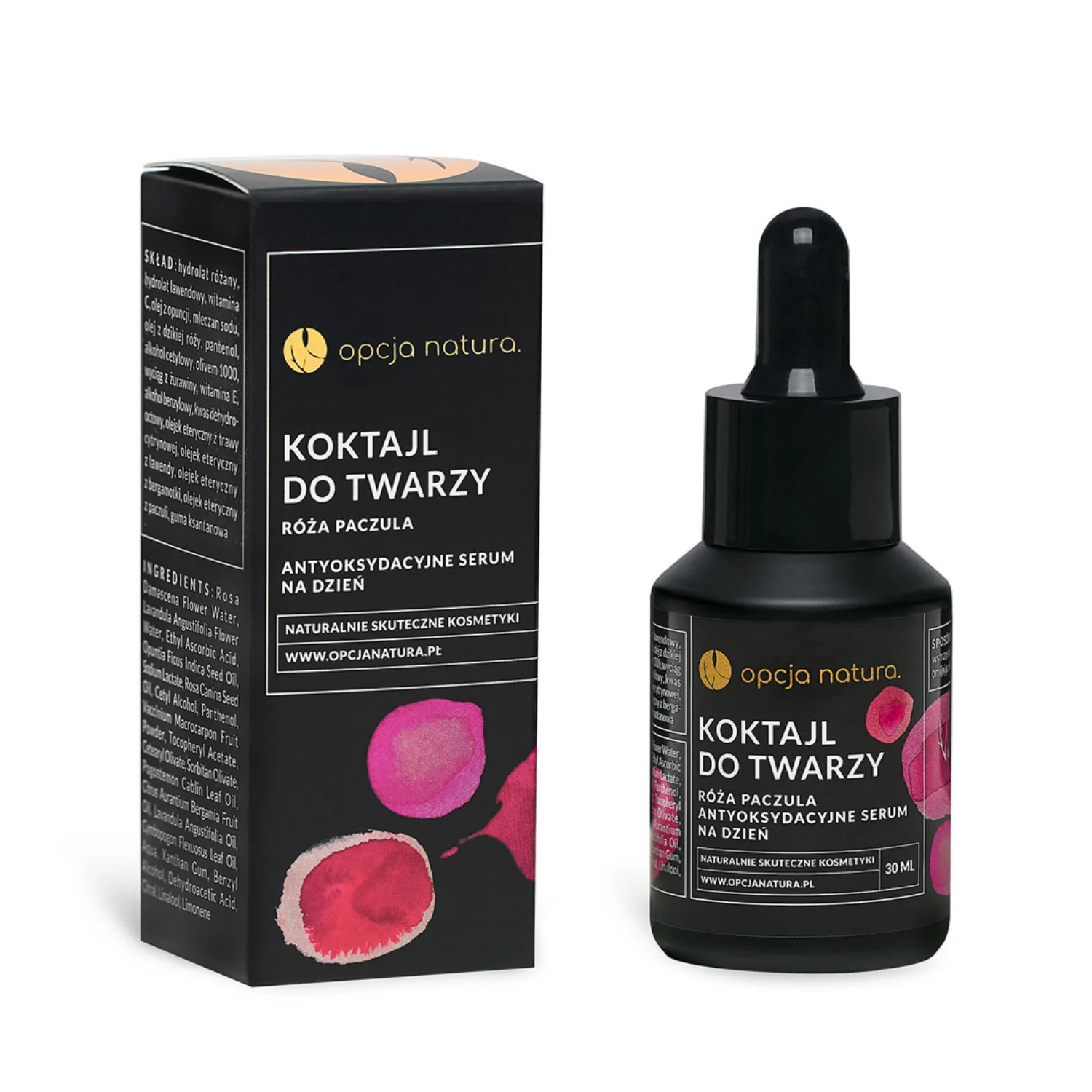 Opcja Natura Koktajl Do Twarzy antyoksydacyjne serum na dzień, 30 ml