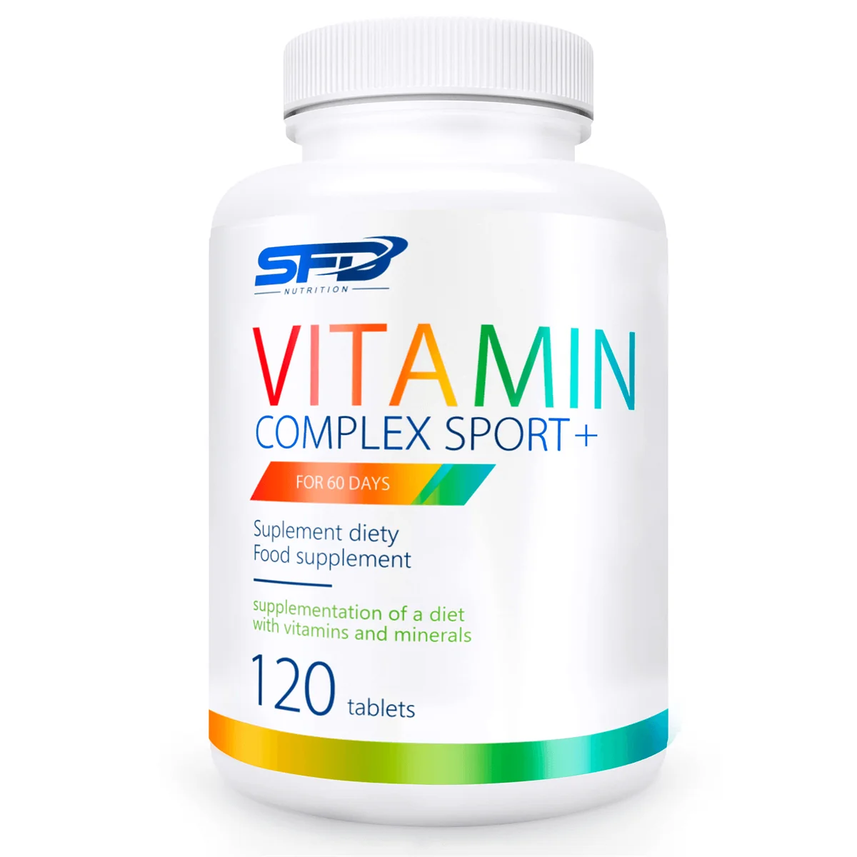 Vitamin Complex Sport + suplement diety, 120 tabletek