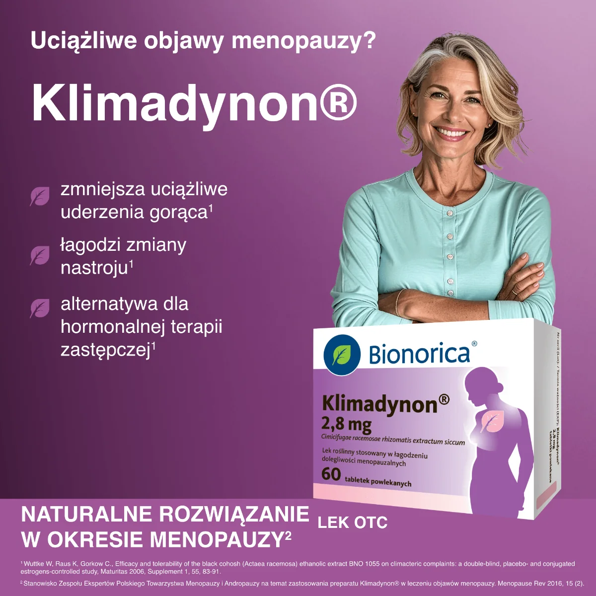 Klimadynon 2,8 mg, 60 tabletek powlekanych