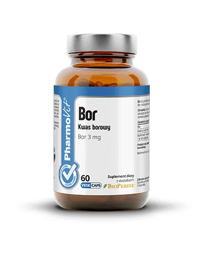 PharmoVit® Bor Kwas Borowy 60 kapsułek