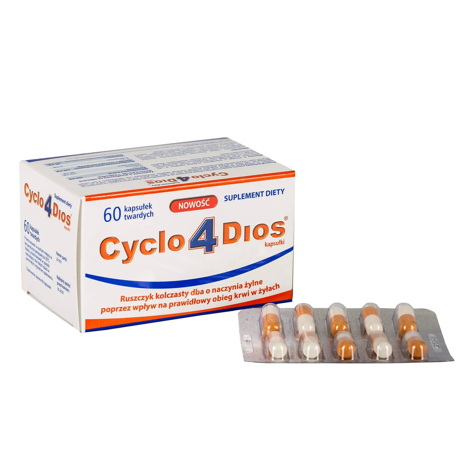 Cyclo 4 Dios, suplement diety, 60 kapsułek