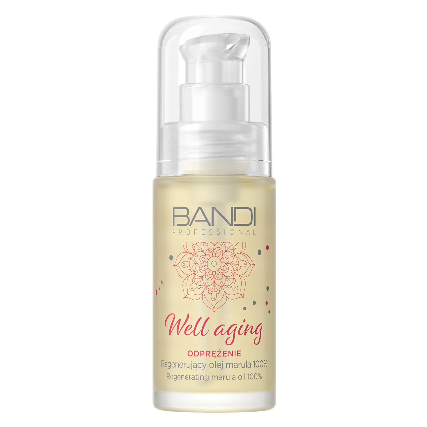 BANDI Well Aging regenerujący olej marula 100%, 30 ml