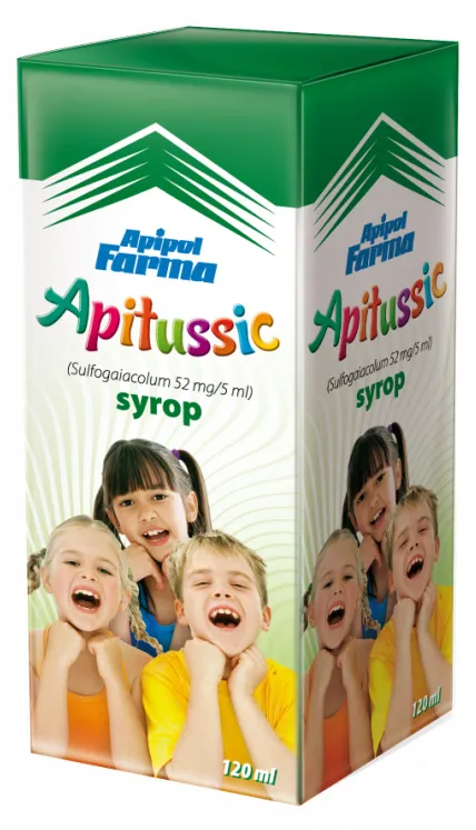 Apitussic, syrop, 120 ml