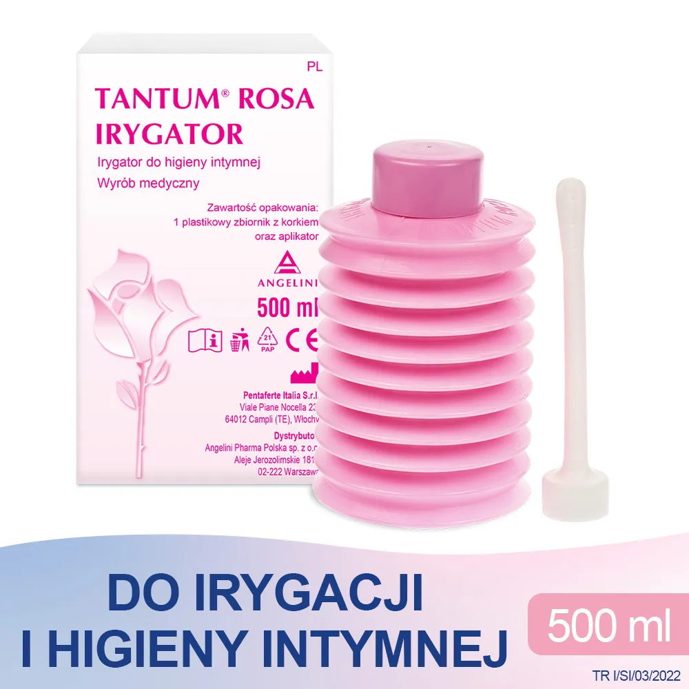 Tantum Rosa Irygator do higieny intymnej, 1 sztuka 