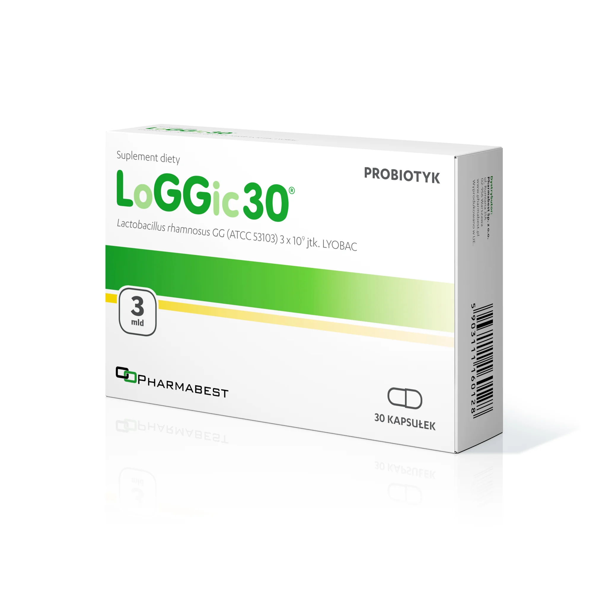 LoGGic30 suplement diety, 30 kapsułek