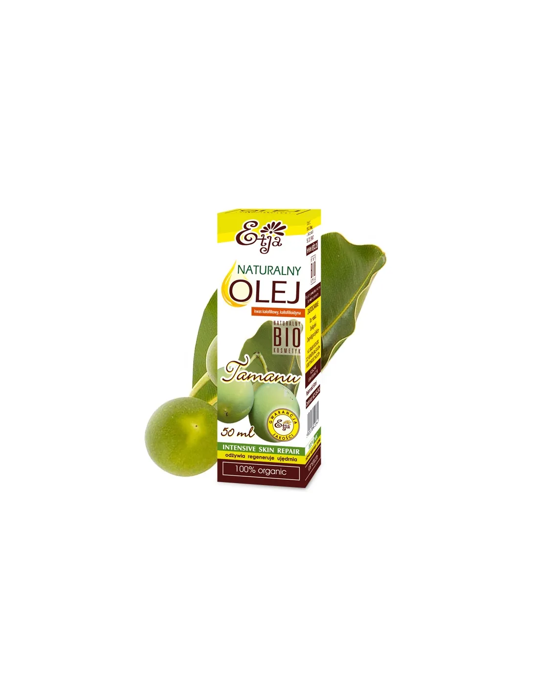 Etja Olej Tamanu Bio, plyn, 50 ml