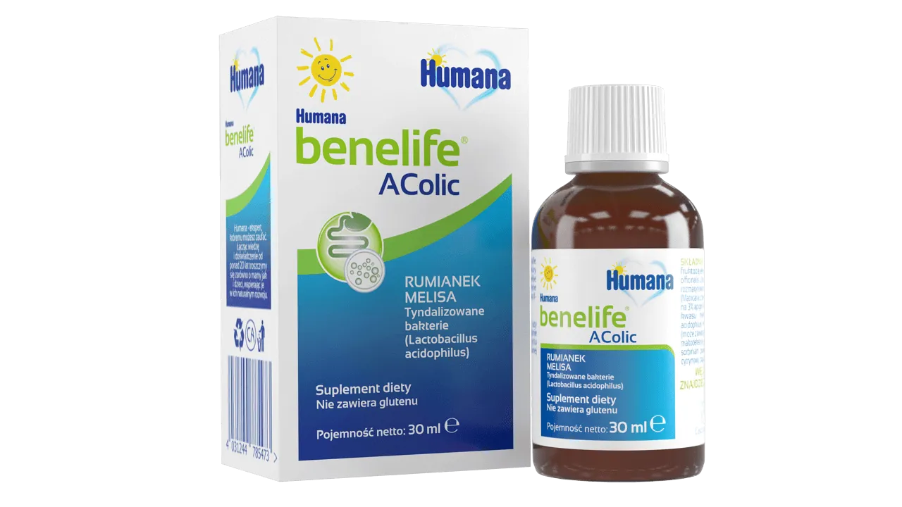 Humana Benelife AColic suplement diety, 30 ml
