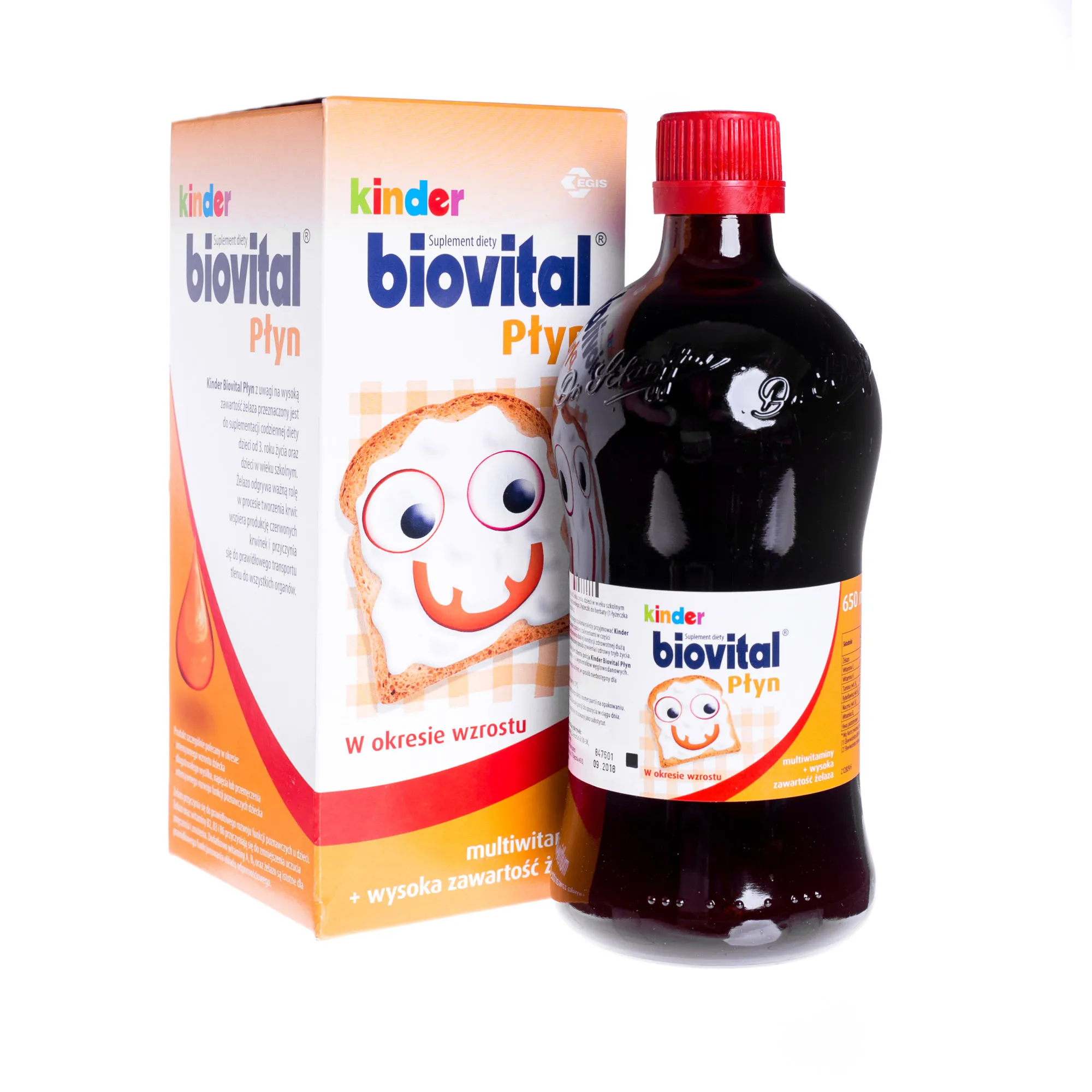 Biovital Kinder, płyn, 650 ml 