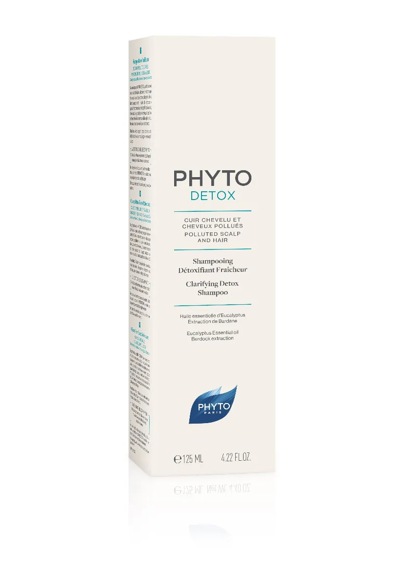 PHYTO Phytodetox, detoksykujący szampon oczyszczający, 125ml