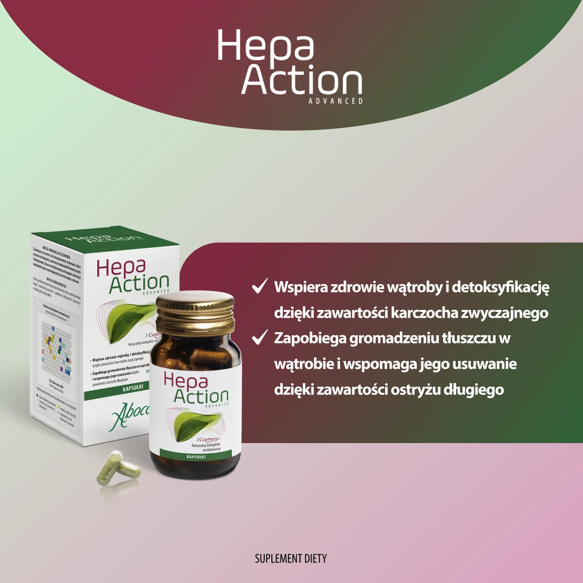 Hepa Action Advanced 30 kapsułek