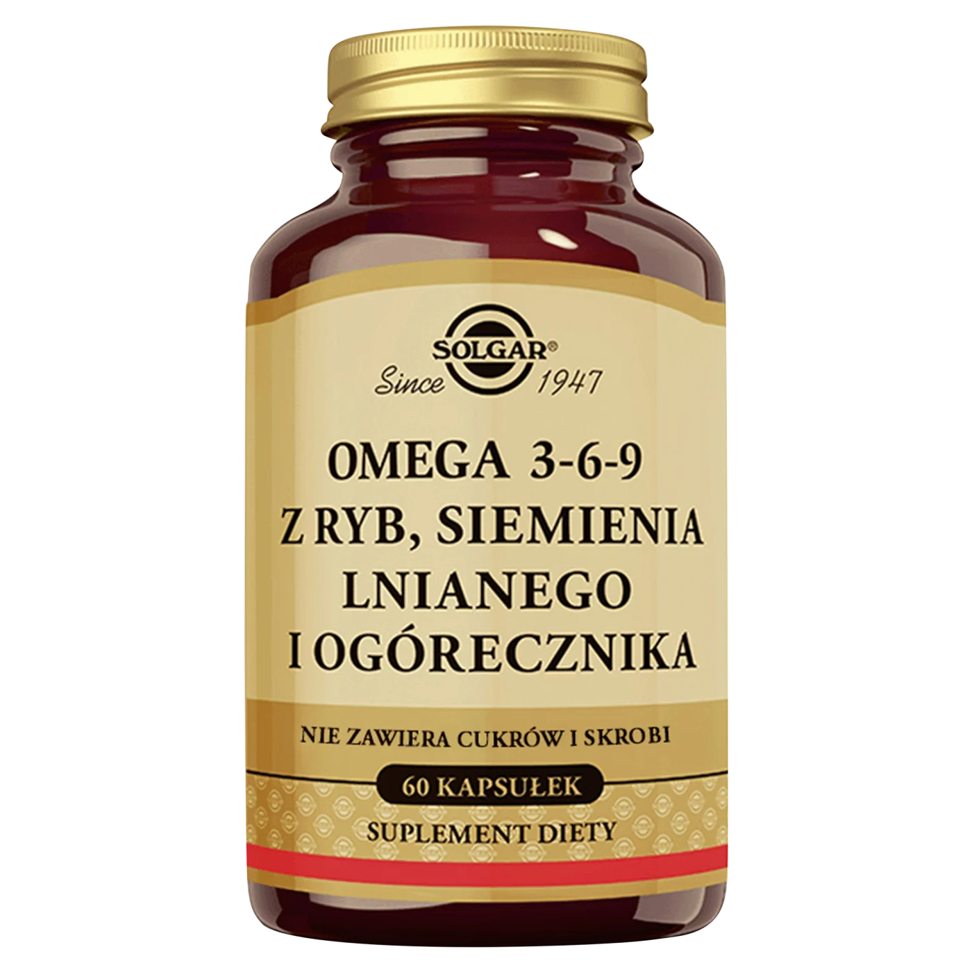 Solgar Omega 3-6-9 suplement diety, 60 kapsułek