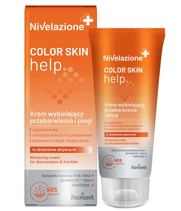 Nivelazione krem wybielający przebarwienia i piegi, 50 ml