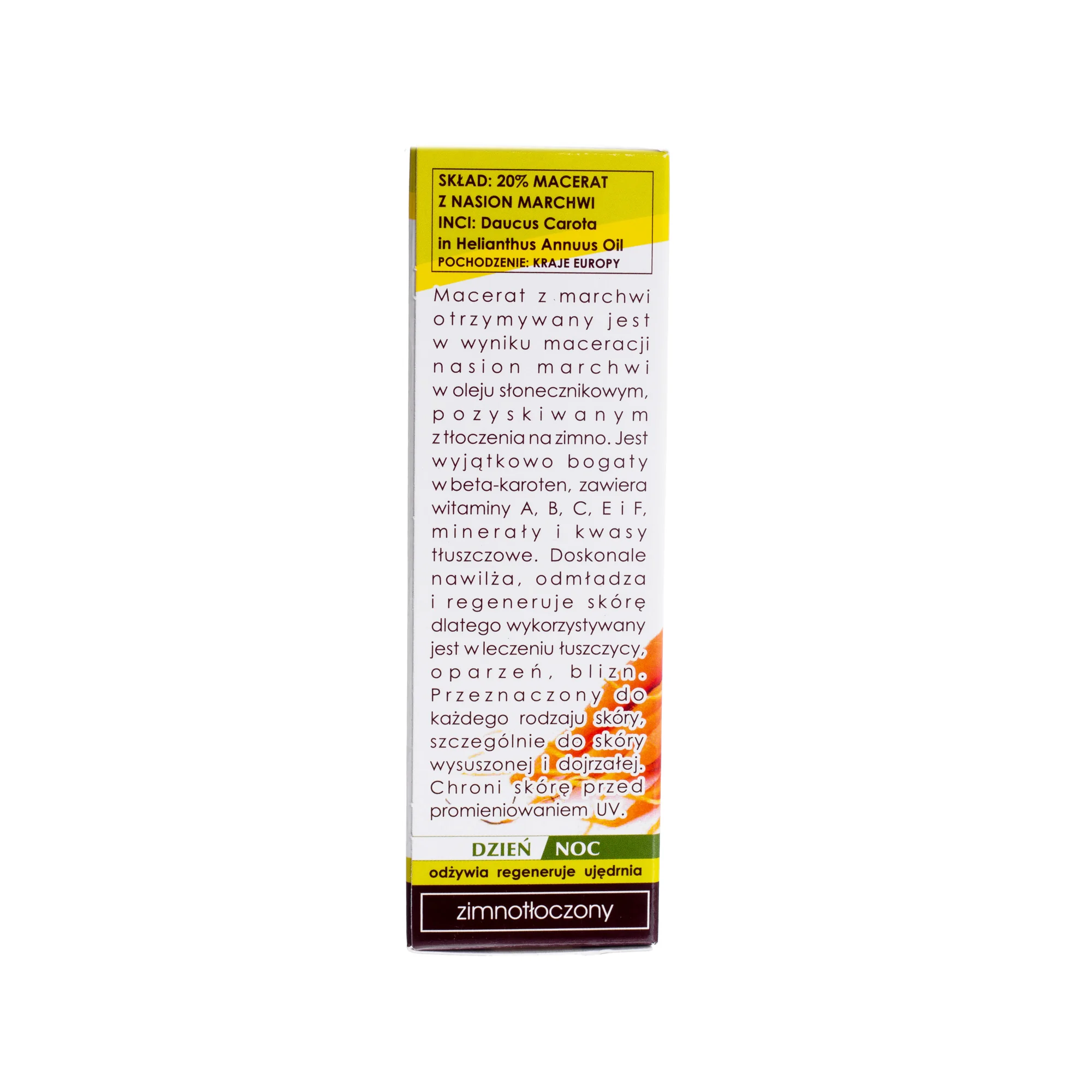 Etja naturalny olej z nasion marchwi, 50 ml