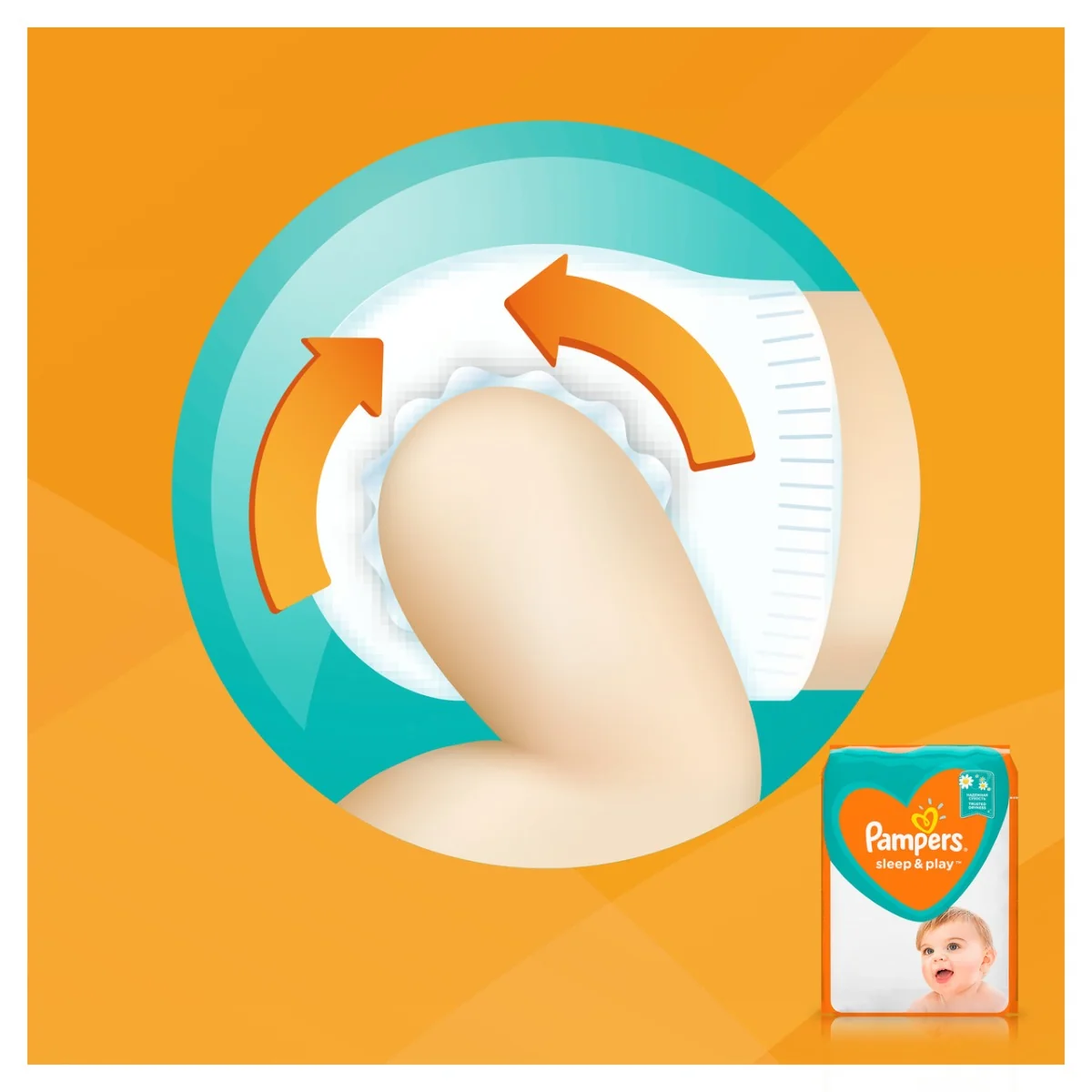 Pampers Sleep & Play pieluchy, rozmiar 5, 11-16kg, 42 szt.