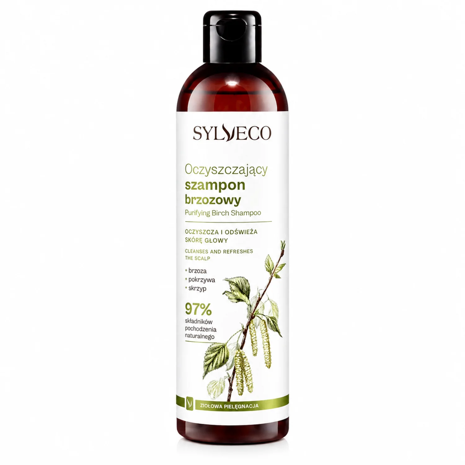Sylveco oczyszczający szampon brzozowy, 300 ml