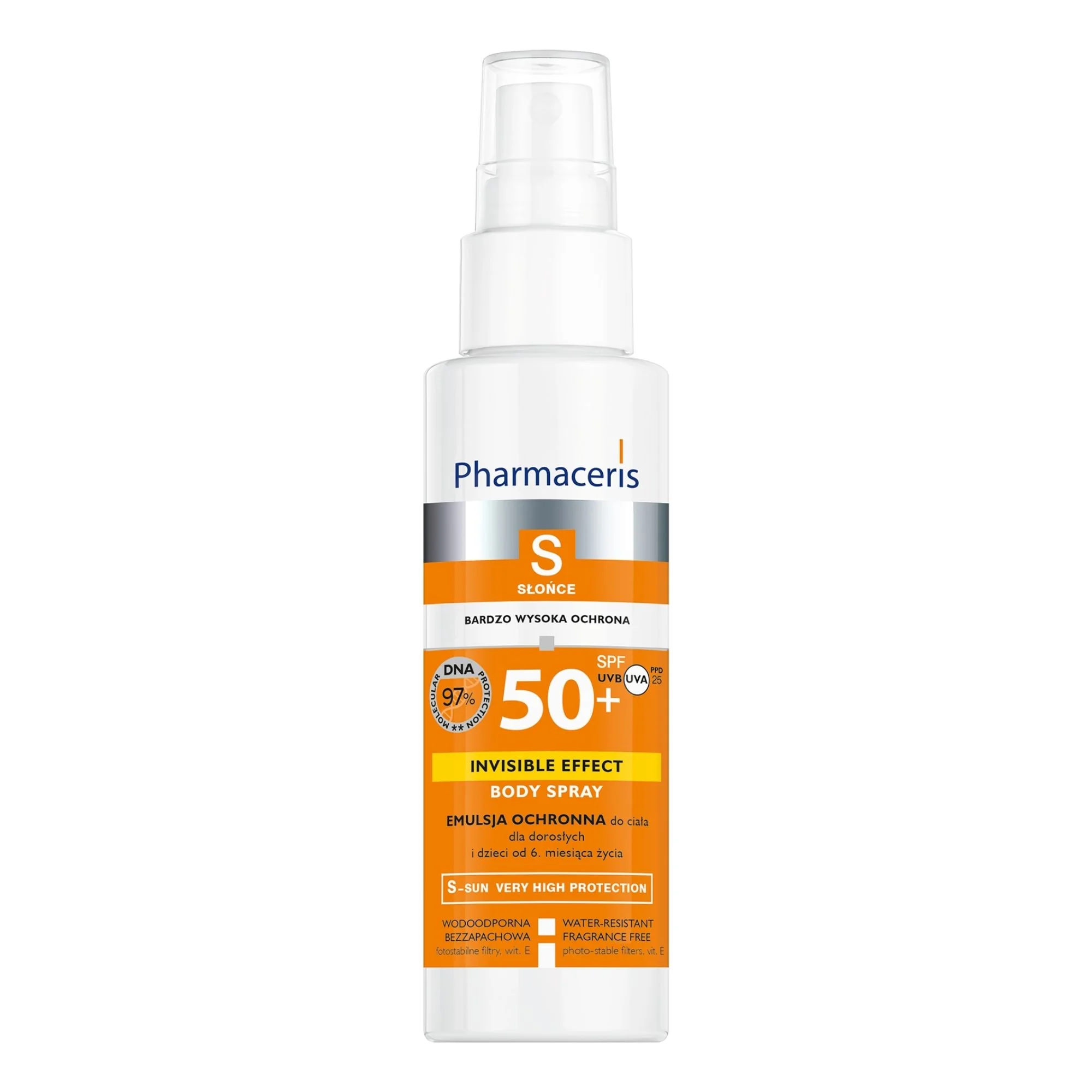 Pharmaceris S emulsja ochronna SPF50+ do ciała dla dorosłych i dzieci od 6 miesiąca życia, 150 ml