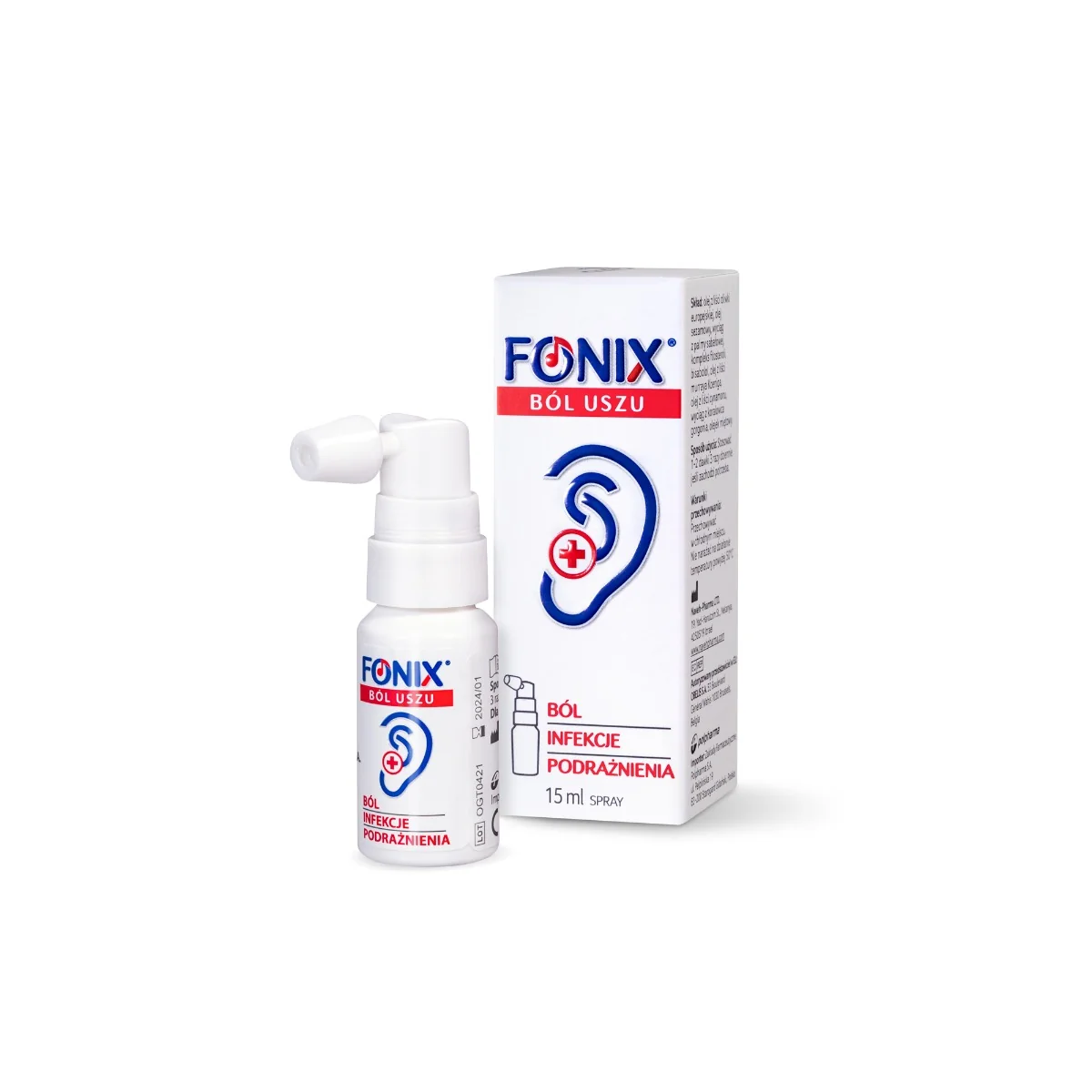 Fonix Ból Uszu spray, 15 ml