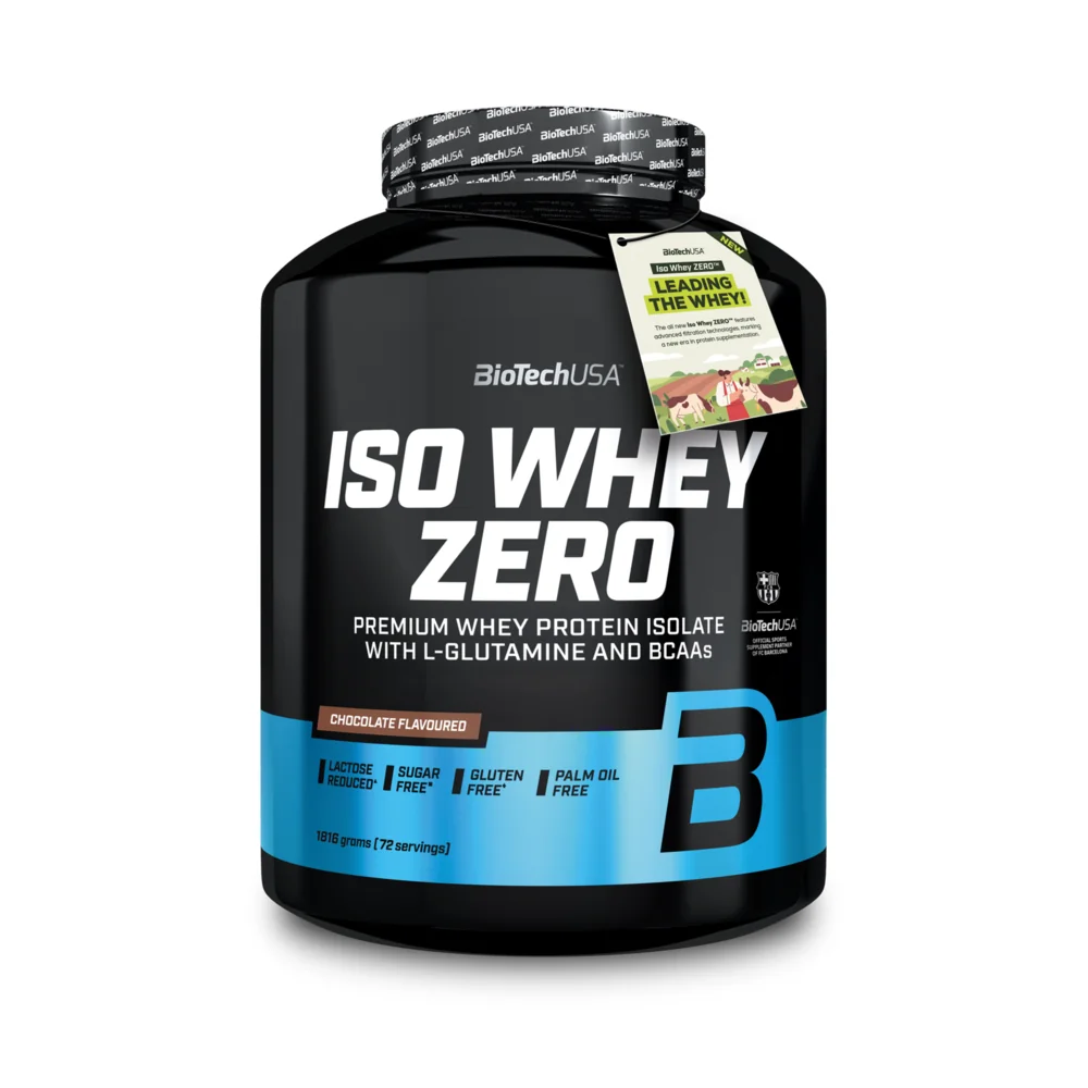 BioTechUSA Iso Whey Zero o smaku czekolady, proszek, 1816 g