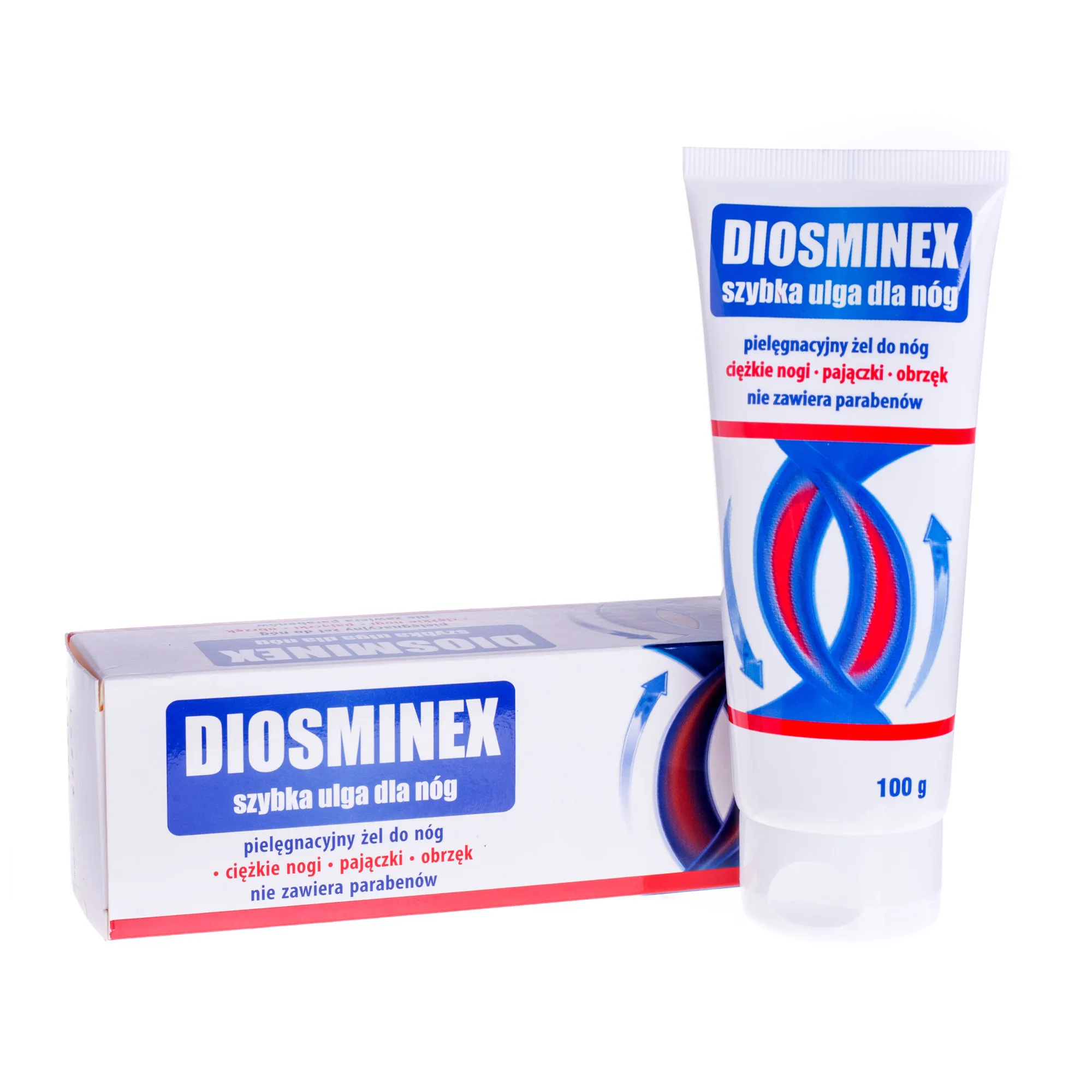 Diosminex Szybka ulga dla nóg, żel, 100 g