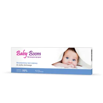 Baby Boom, test ciążowy strumieniowy, 1 sztuka 