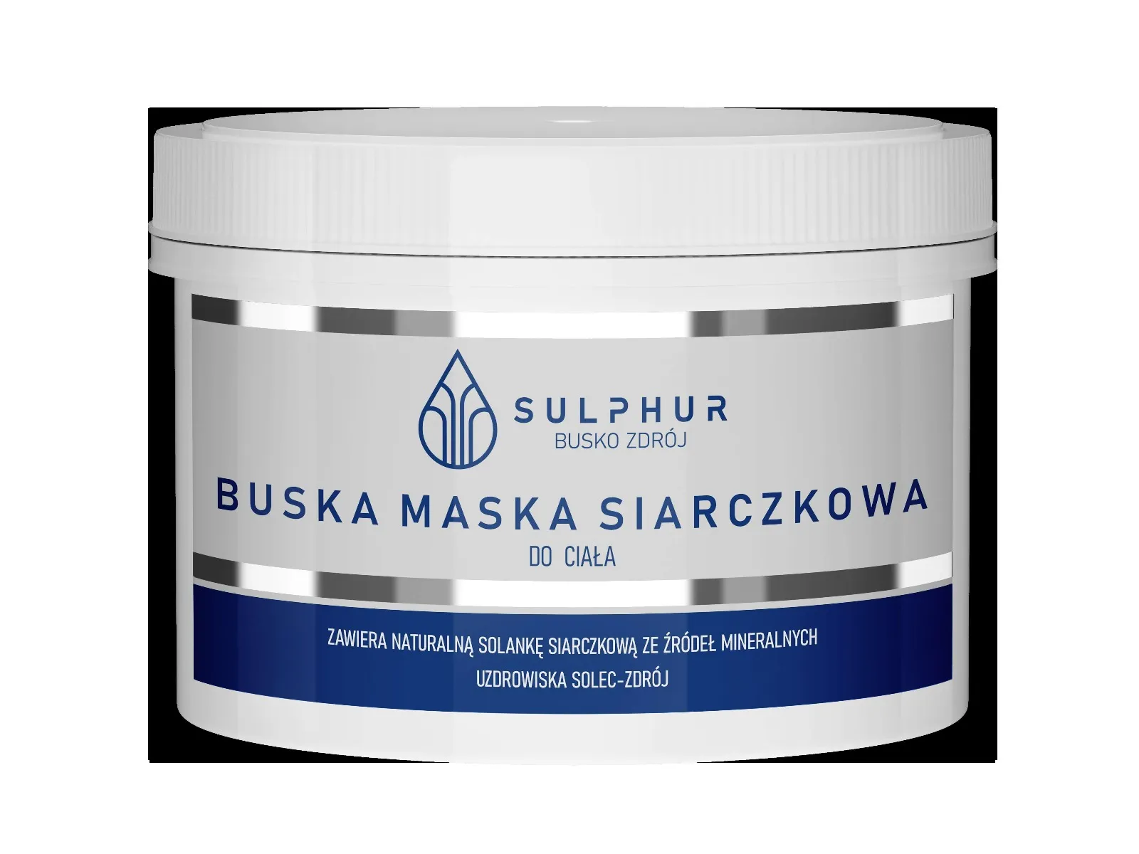 Sulphur, buska maska siarczkowa do ciała, 500 g