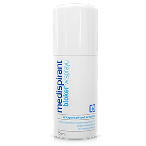 Medispirant bloker w sprayu