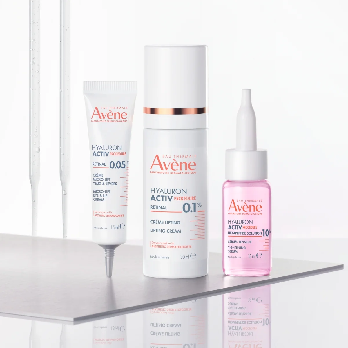 Avène Hyaluron Active Procedure mikroliftingujący krem na okolice oczu i ust, 15 ml