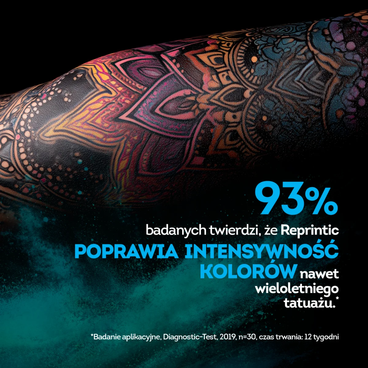 Reprintic Krem ochronny do pielęgnacji tatuaży SPF 15, 100 ml
