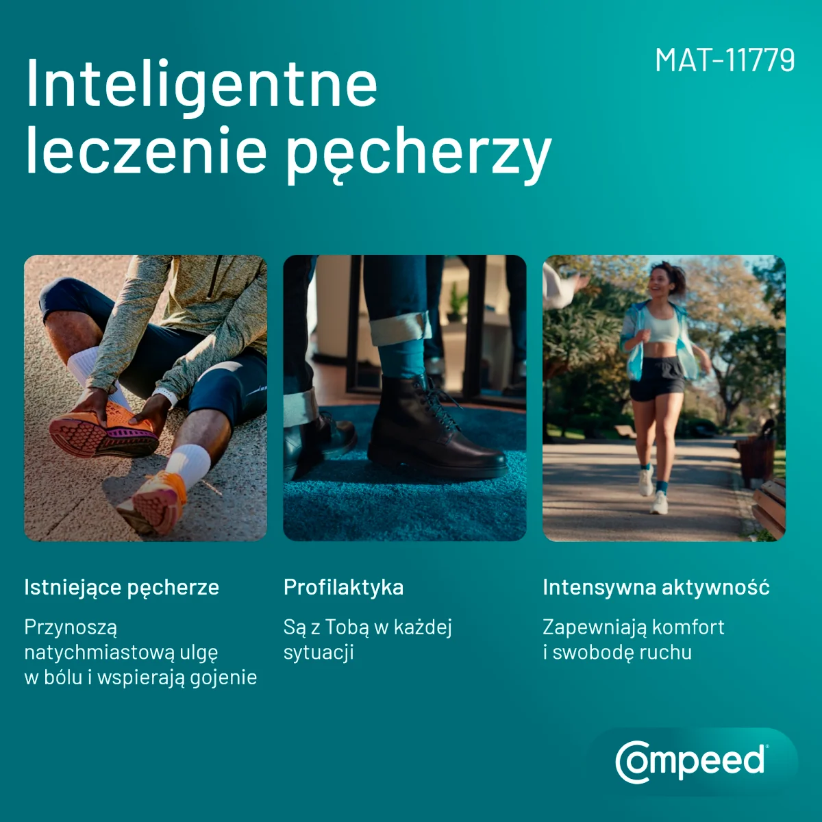 Compeed plastry na pęcherze na podeszwę, 5 sztuk