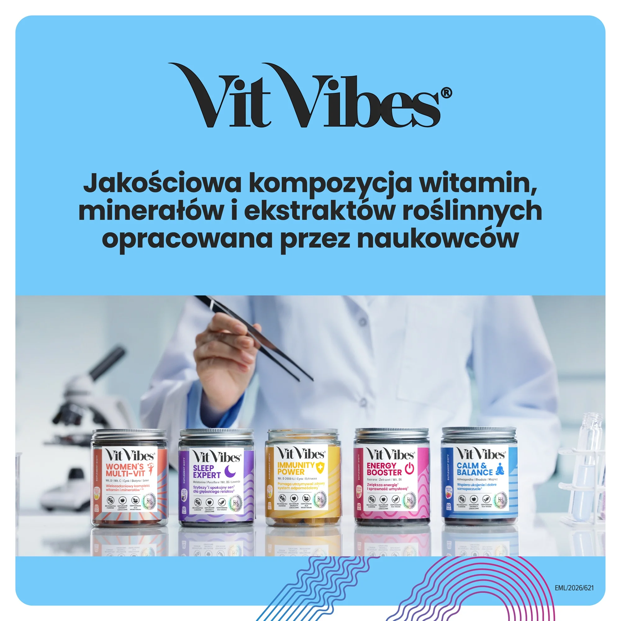 Vit Vibes® Women's Multi-Vit 60 żelek