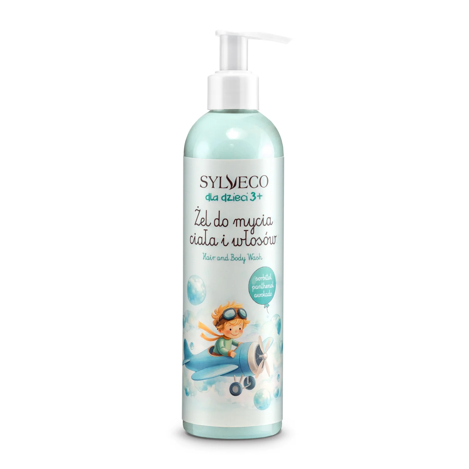 Sylveco dla dzieci 3+ żel do mycia ciała i włosów o zapachu gumy balonowej, 300 ml