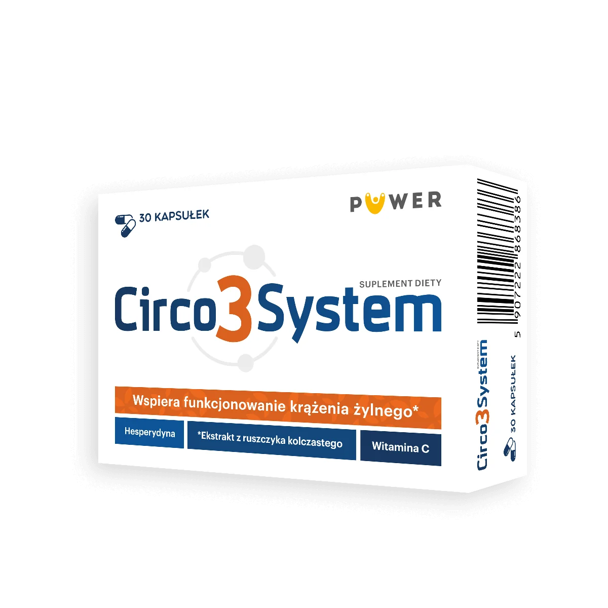 Circo 3 System suplement diety, 30 kapsułek
