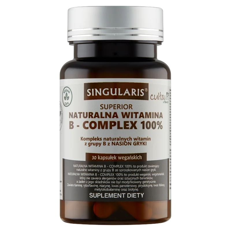 Singularis Superior Naturalna Witamina B- Complex 100% 30 kapsułek