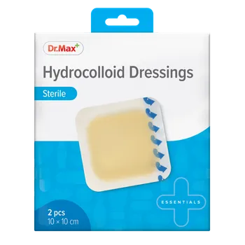 Hydrocolloid Dressing Sterile Dr.Max, opatrunek hydrokoloidowy, 2 sztuki 