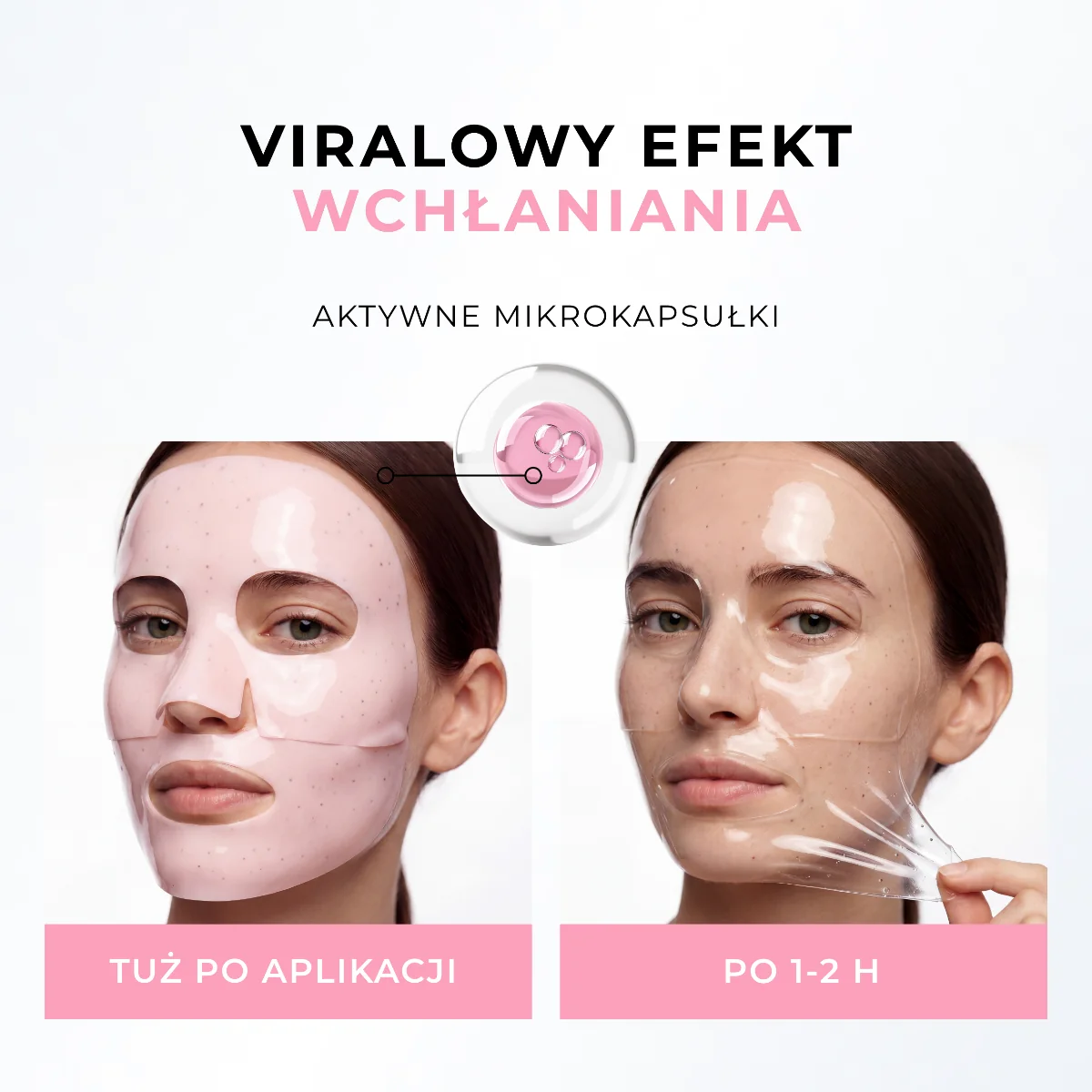 L'biotica maska kolagenowa z PDRN w mikrokapsułkach, 1 sztuka