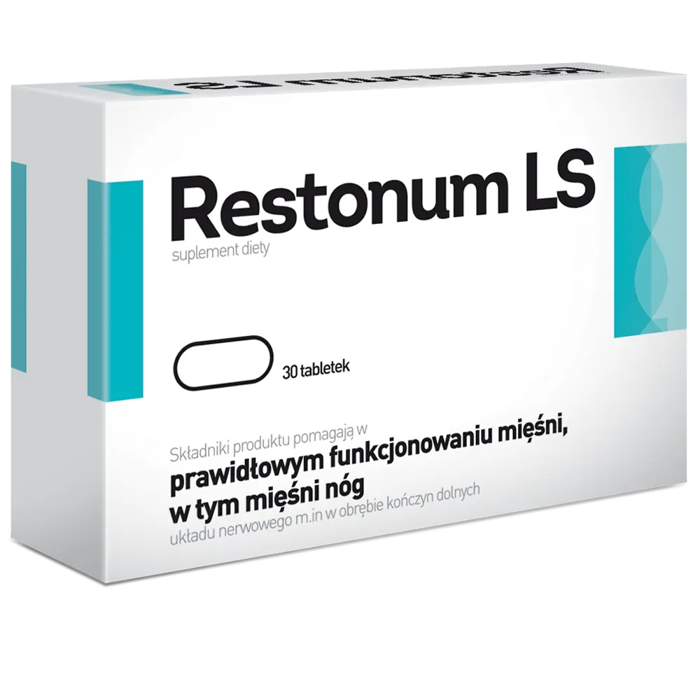 Restonum LS, suplement diety, 30 tabletek