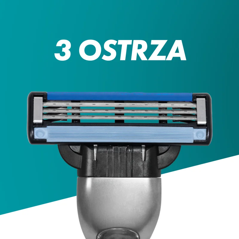 Gillette Zestaw podarunkowy: maszynka Mach3 + 1 ostrze + żel Series 200 ml + kosmetyczka