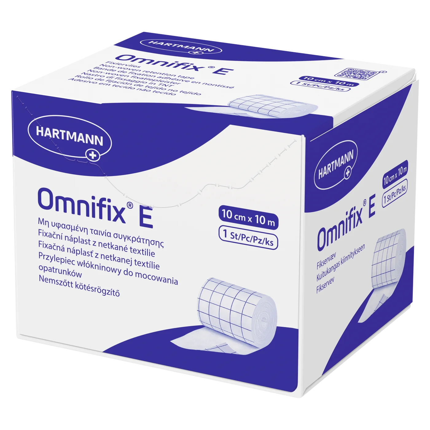 Omnifix E przylepiec z włókniny elastycznej, 10 cm x 10 m, 1 rolka