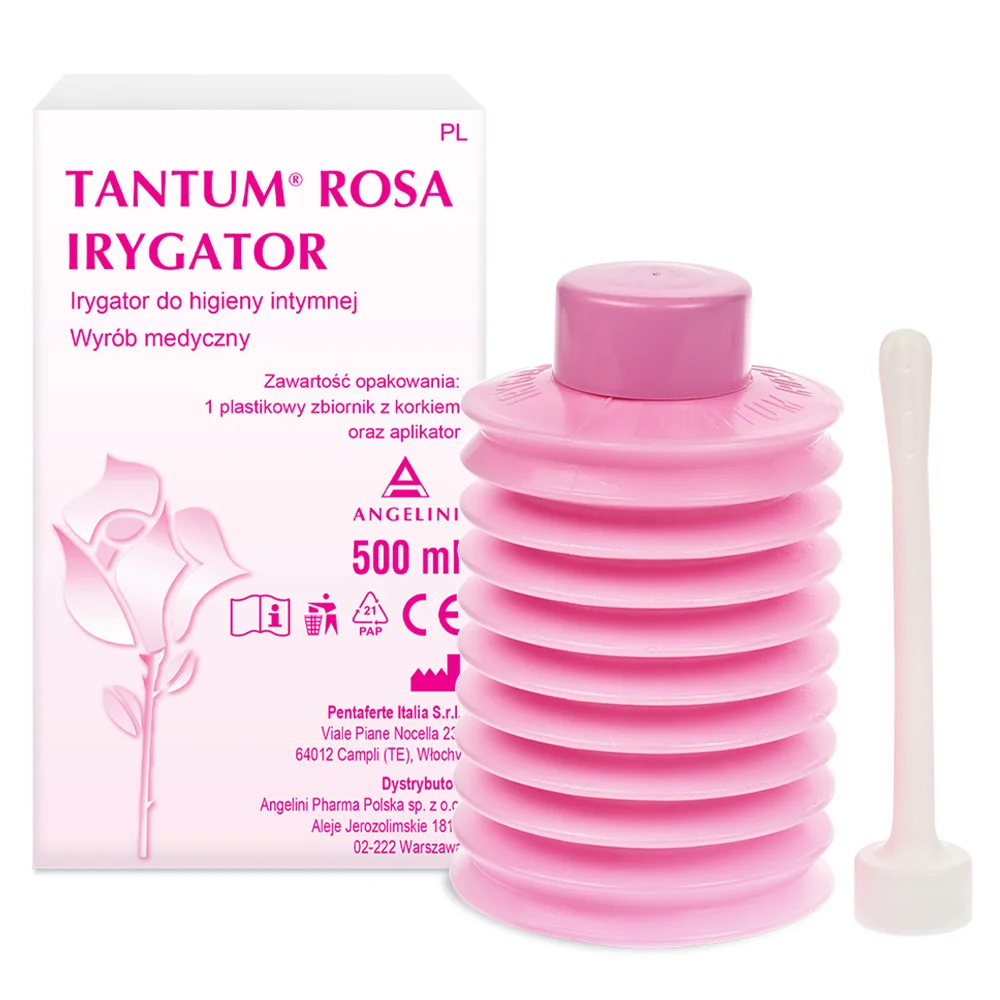 Tantum Rosa irygator do higieny intymnej, 1 sztuka