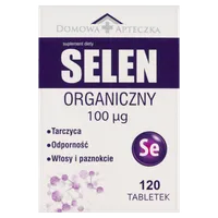 Domowa Apteczka Selen Organiczny, suplement diety, 120 tabletek