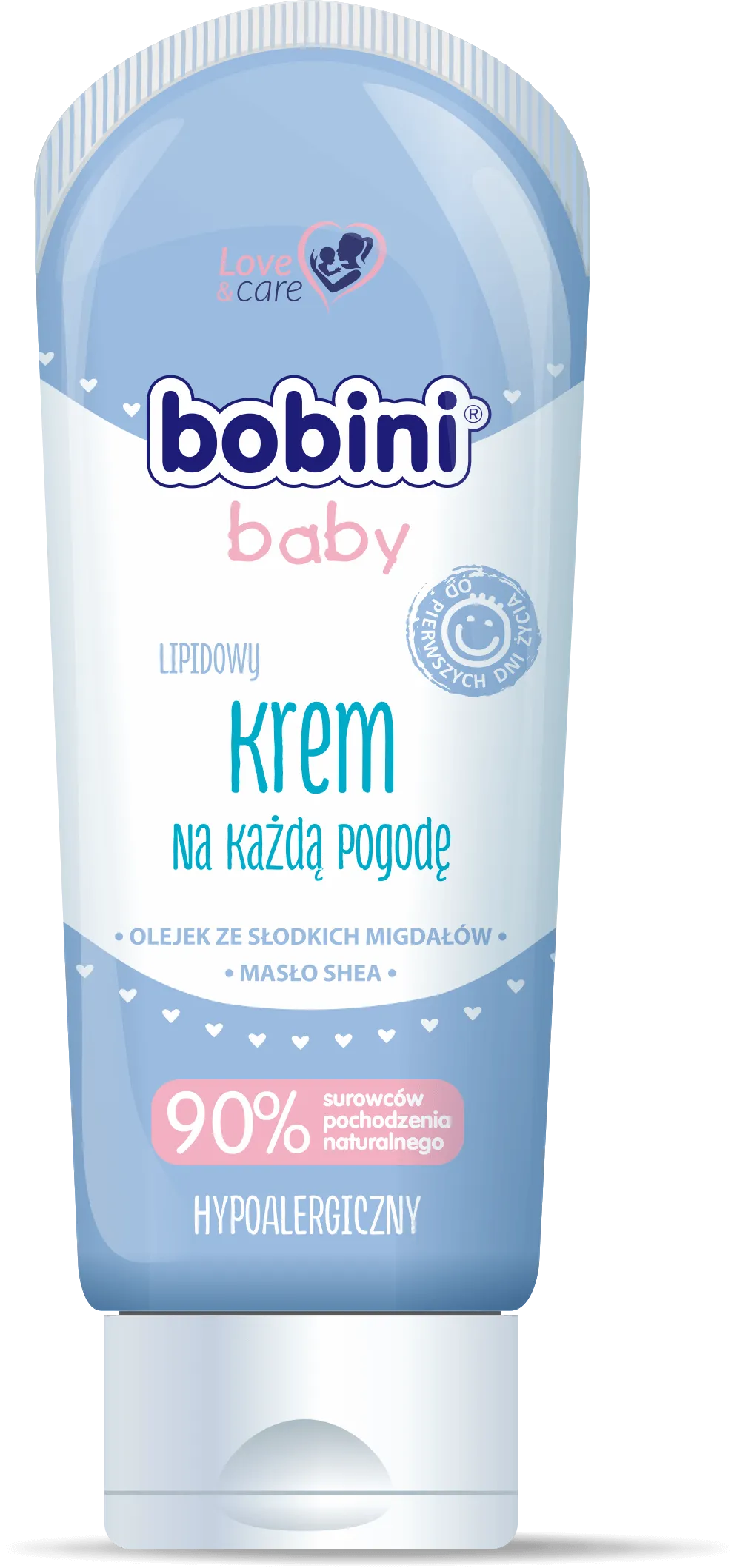 Bobini Baby, krem lipidowy na każdą pogodę, 75 ml