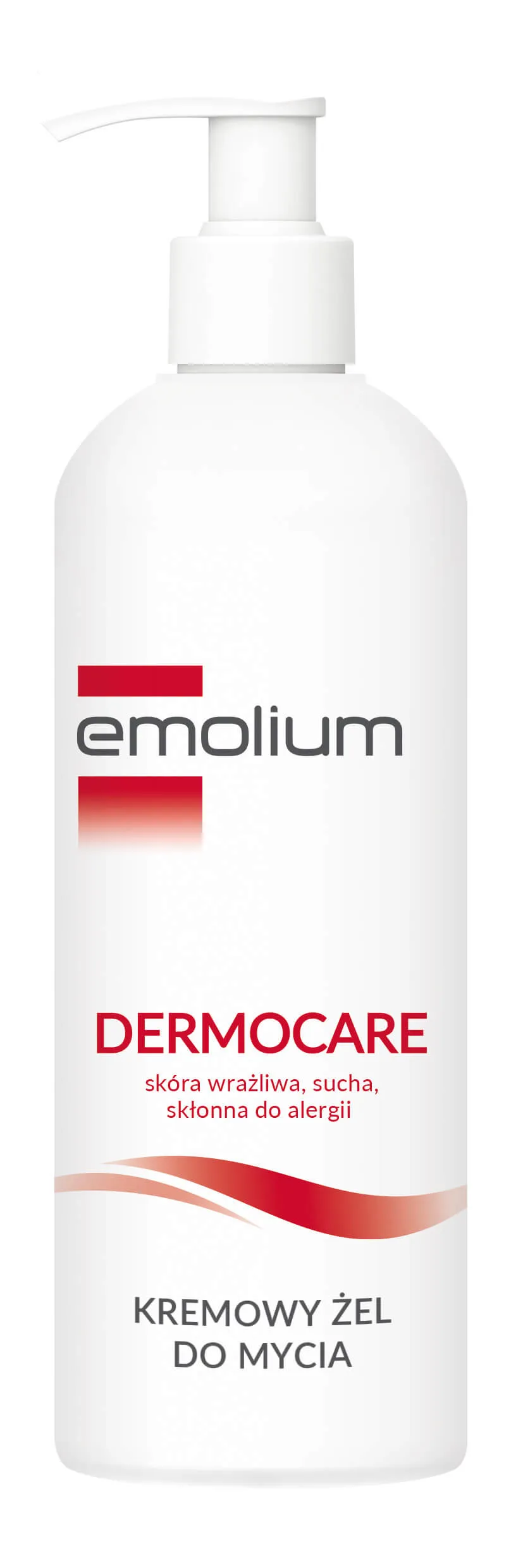 Emolium Dermocare, kremowy żel do mycia, 400 ml 