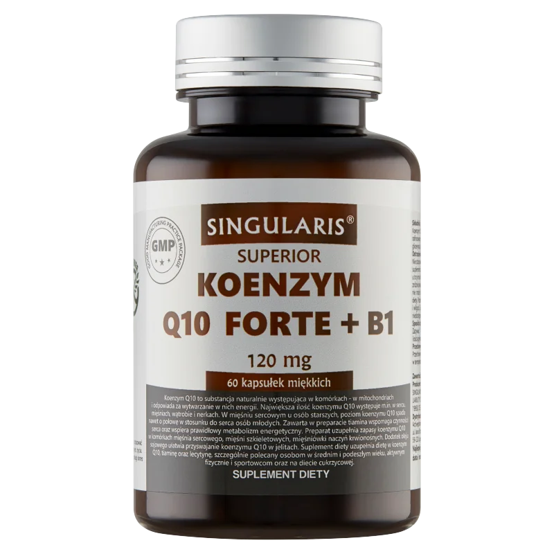 Singularis Superior Koenzym Q10 Forte + B1 60 kapsułek