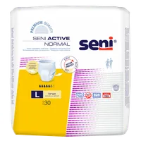 Seni Active Normal, majtki chłonne, rozmiar L 100-135 cm, 30 szt.