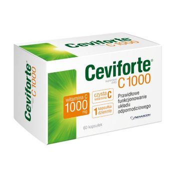 Ceviforte C 1000, suplement diety, 60 kapsułek 