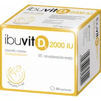 Ibuvit D3 2000 IU, 90 kapsułek