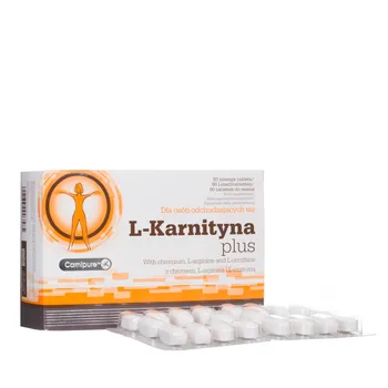 Olimp L-Karnityna Plus, suplement diety, 80 tabletek do ssania 